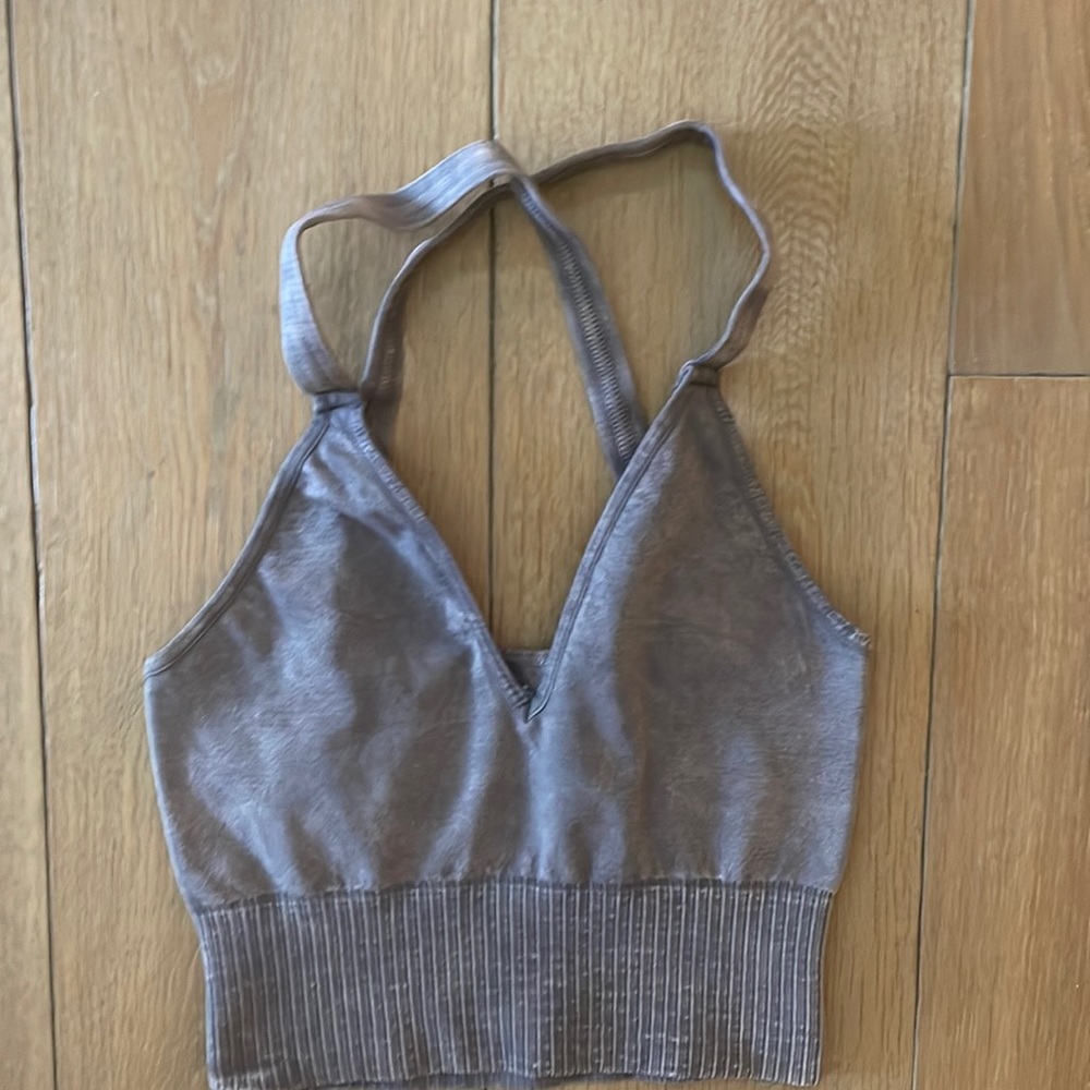 NWOT Free People Good Karma Crop- size XS/S